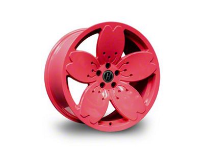 SAKURA MonoC Pink Wheel; 18x8.5; 35mm Offset (10-15 Camaro LS, LT)