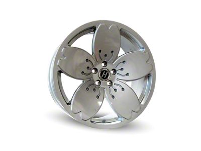 SAKURA MonoC Silver Wheel; 18x8.5; 35mm Offset (10-15 Camaro LS, LT)