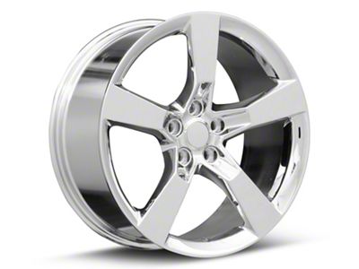 SS Style Chrome Wheel; 20x9; 35mm Offset (10-15 Camaro V6; 10-11 Camaro SS)
