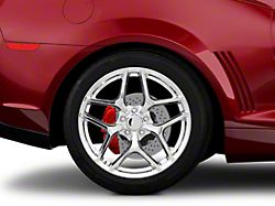 Z/28 Flow Form Style Chrome Wheel; Rear Only; 20x10; 35mm Offset (10-15 Camaro, Excluding Z/28)