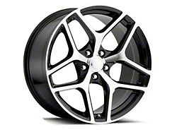 Z/28 Flow Form Style Gloss Black Machined Wheel; 20x10; 35mm Offset (10-15 Camaro)