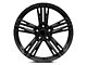 ZL1 1LE Flow Form Style Gloss Black Wheel; Rear Only; 20x11 (10-15 Camaro)