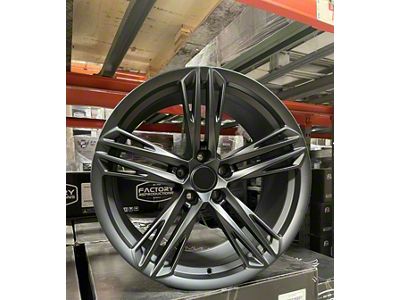 ZL1 1LE Flow Form Style Satin Black Wheel; 20x10; 35mm Offset (10-15 Camaro)