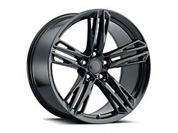 ZL1 1LE Flow Form Style Satin Black Wheel; 20x9; 27mm Offset (10-15 Camaro, Excluding Z/28 & ZL1)