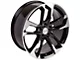 50th Anniversary Style Gloss Black Machined Wheel; 20x8.5 (10-15 Camaro, Excluding Z/28 & ZL1)