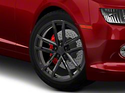ZL1 Style Gloss Black Wheel; 20x10; 23mm Offset (10-15 Camaro, Excluding Z/28)