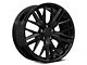 Gen 6 ZL1 Style Gloss Black Wheel; 20x8.5 (10-15 Camaro V6; 10-11 Camaro SS)
