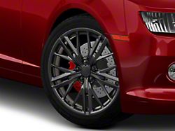 Gen 6 ZL1 Style Satin Black Wheel; 20x8.5; 35mm Offset (10-15 Camaro V6; 10-11 Camaro SS)