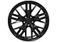 Gen 6 ZL1 Style Satin Black Wheel; 20x8.5 (10-15 Camaro V6; 10-11 Camaro SS)