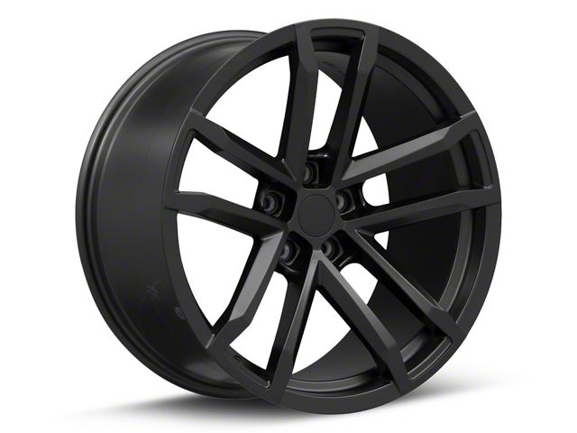 ZL1 Style Satin Black Wheel; 20x10 (10-15 Camaro)