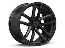 ZL1 Style Satin Black Wheel; 20x9; 27mm Offset (10-15 Camaro)
