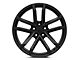 ZL1 Style Satin Black Wheel; Rear Only; 20x11 (10-15 Camaro)
