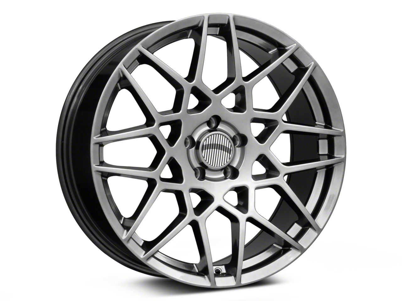 Mustang PR178 Hyper Silver Wheel; 19x9.5; 30mm Offset (10-14
