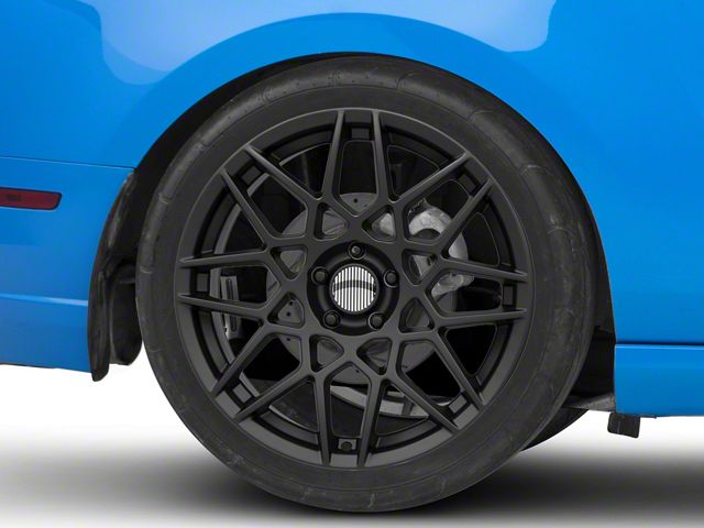 PR178 Satin Black Wheel; Rear Only; 20x10 (10-14 Mustang)