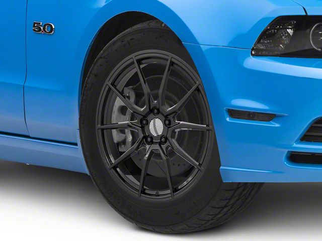 PR193 Gloss Black Wheel; 18x9 (10-14 Mustang GT w/o Performance Pack, V6)