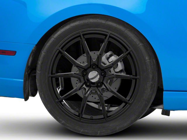 PR193 Gloss Black Wheel; Rear Only; 20x10 (10-14 Mustang)