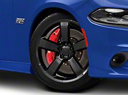 Charger SRT Style Gloss Black Wheel; 20x9; 20mm Offset (11-23 RWD Charger, Excluding Widebody)