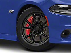 DG21 Replica Gloss Black Wheel; 20x10; 18mm Offset (11-23 RWD Charger, Excluding Widebody)