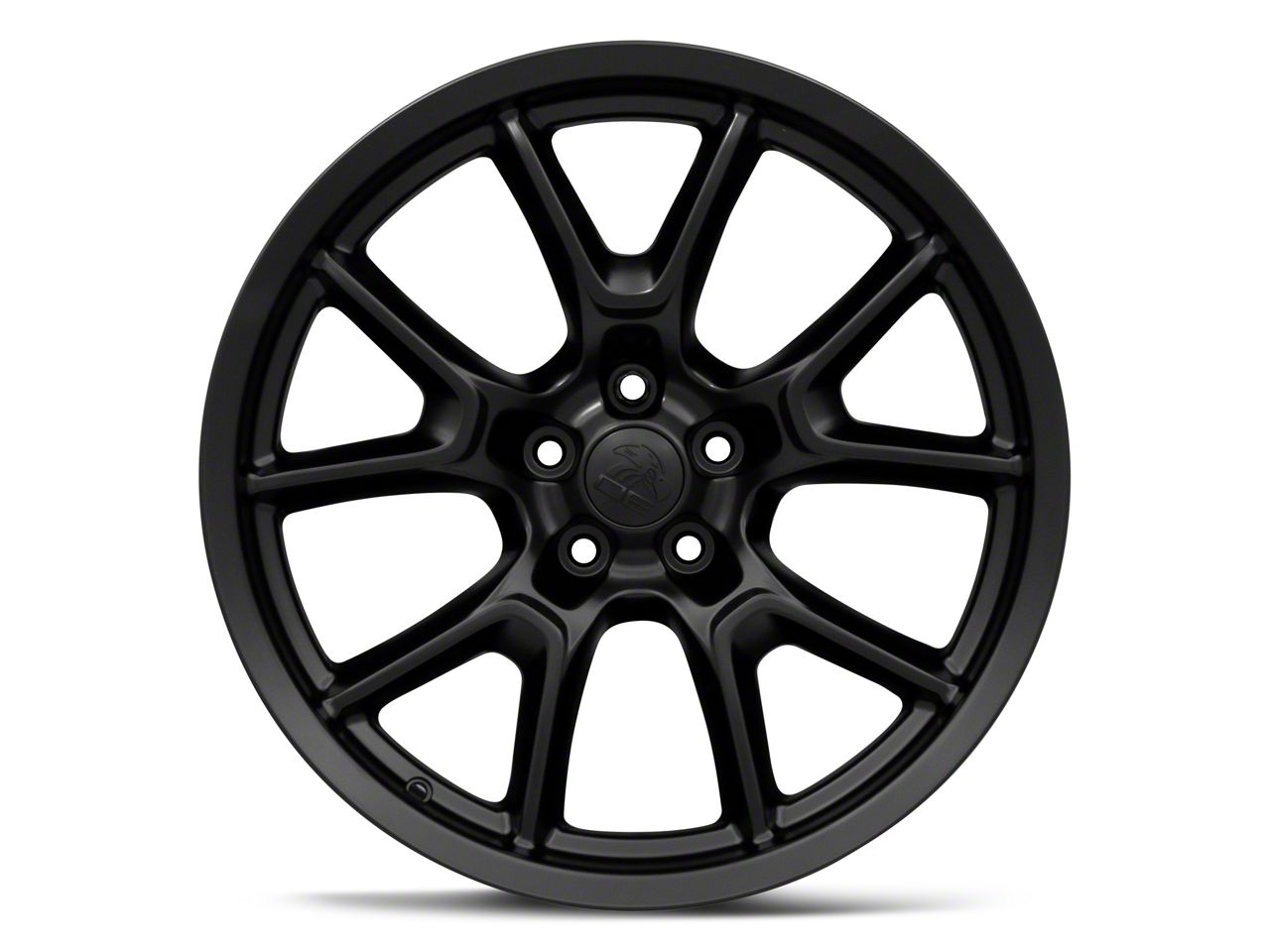 Charger DG21 Replica Satin Black Wheel; 20x10; 18mm Offset (11-23