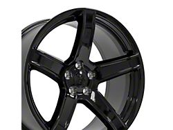 DG22 Replica Gloss Black Wheel; 20x9.5; 19mm Offset (11-23 RWD Charger, Excluding Widebody)