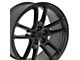 DG23 Replica Satin Black Wheel; 20x10 (11-23 RWD Charger, Excluding Widebody)