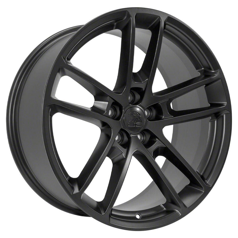DOGEN様② Charger DG23 Replica Satin Black Wheel; 20x9; 18mm Offset (11-23