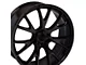 Hellcat Style Gloss Black Wheel; 20x10 (11-23 RWD Charger, Excluding Widebody)