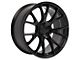 Hellcat Style Gloss Black Wheel; 22x9 (11-23 RWD Charger, Excluding Widebody)