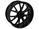 Hellcat Style Gloss Black Wheel; 22x9 (11-23 RWD Charger, Excluding Widebody)
