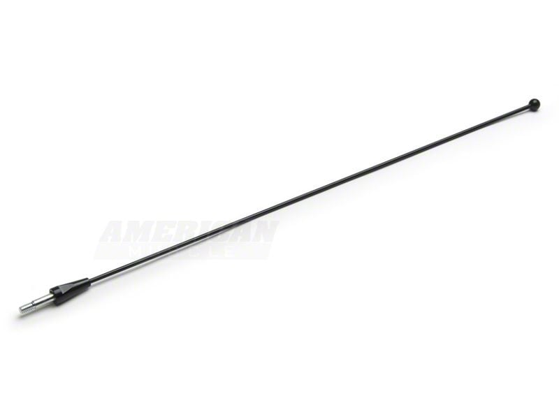 SpeedForm Mustang Fixed Black Antenna; 14-Inch 99007G05 (05