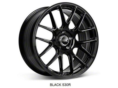 530R Black Wheel; 19x8.5; 35mm Offset (15-23 Mustang GT, EcoBoost, V6)