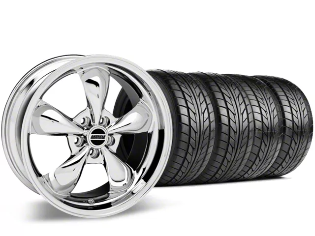 17x8 Bullitt Wheel & NITTO High Performance NT555 G2 Tire Package (94-04 Mustang)