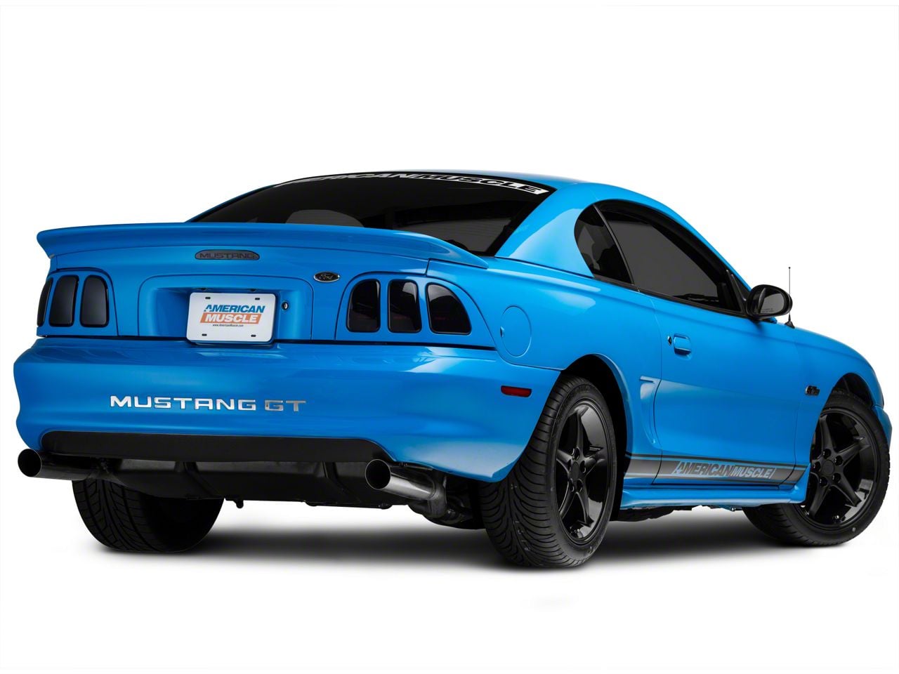 1995 Cobra R Rims Mustang 1995 Cobra R Style Gloss Black Wheel; 17x9; 24mm Offset (94-98 ...