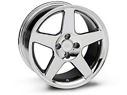 2003 Cobra Style Chrome Wheel; 17x9; 18mm Offset (87-93 Mustang, Excluding Cobra)