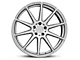 Staggered Niche Essen Silver Wheel and NITTO NT555 G2 Tire Kit; 19x8.5/10 (05-14 Mustang)