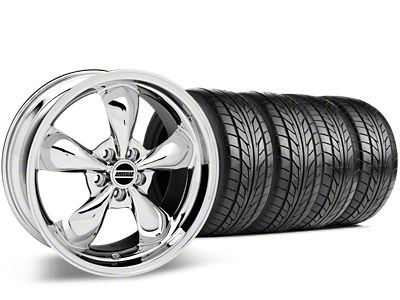 19x8.5 Bullitt Wheel & NITTO High Performance NT555 G2 Tire Package (05-14 Mustang GT w/o Performance Pack, V6)