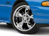 Deep Dish Bullitt Chrome Wheel; 19x8.5 (94-98 Mustang)