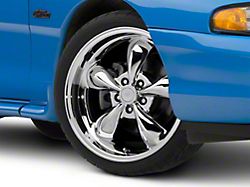 Deep Dish Bullitt Chrome Wheel; 19x8.5 (94-98 Mustang)