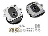 J&M Independently Adjustable Caster Camber Plates; Black (05-10 Mustang; 07-14 Mustang GT500)