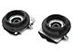 J&M Independently Adjustable Caster Camber Plates; Black (05-10 Mustang; 07-14 Mustang GT500)