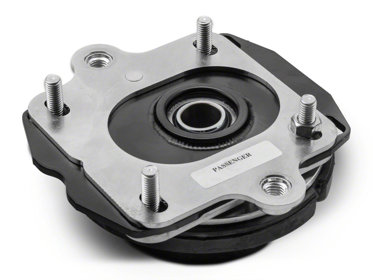 J&M Mustang Independently Adjustable Caster Camber Plates; Black 24220B ...