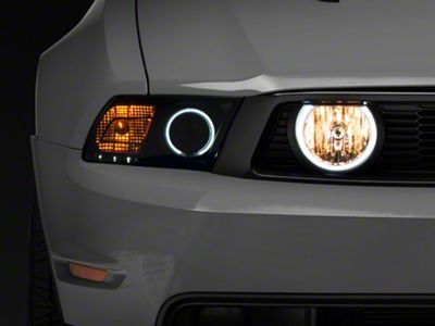 Raxiom LED Halo Fog Lights; Chrome (05-12 Mustang GT)