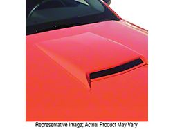 ABS Medium Hood Scoop; Pre-Painted (05-09 Mustang GT, V6)