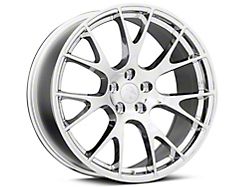 Hellcat Style Chrome Wheel; 20x9; 18mm Offset (06-10 RWD Charger)