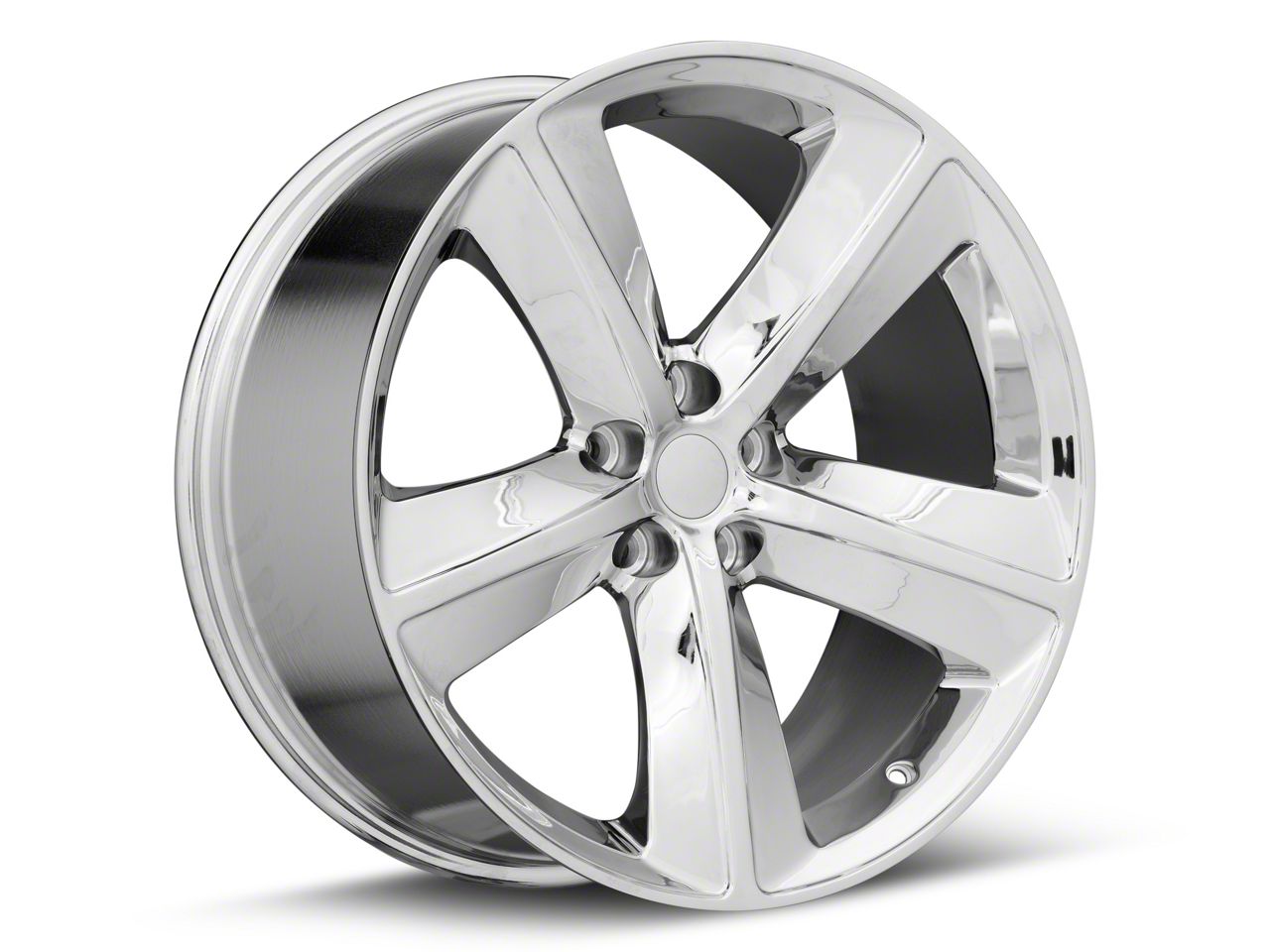 Charger SRT8 Style Chrome Wheel; 20x9; 20mm Offset (06-10 RWD