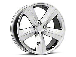 SRT8 Style Gloss Black Wheel; 20x9; 20mm Offset (06-10 RWD Charger)