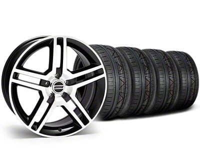 19x8.5 2010 GT500 Style Wheel & NITTO High Performance INVO Tire Package (15-23 Mustang GT, EcoBoost, V6)
