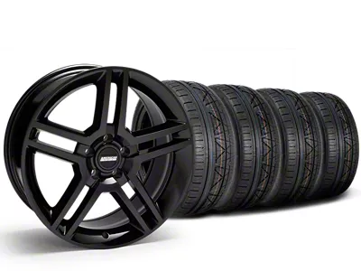 19x8.5 2010 GT500 Style Wheel & NITTO High Performance INVO Tire Package (15-23 Mustang GT, EcoBoost, V6)
