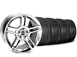 19x8.5 2010 GT500 Style Wheel & NITTO High Performance INVO Tire Package (15-23 Mustang GT, EcoBoost, V6)