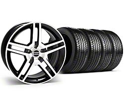 19x8.5 2010 GT500 Style Wheel & Pirelli All-Season P Zero Nero Tire Package (15-23 Mustang GT, EcoBoost, V6)